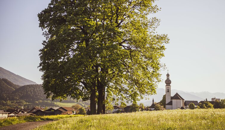 Kraftort Platz zu den Drei Eichen in Mils