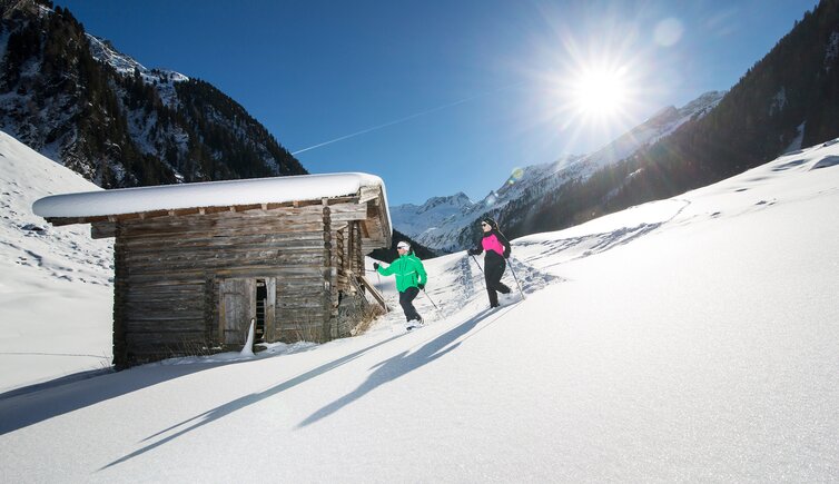 Schneeschuhwandern Schoenachtal