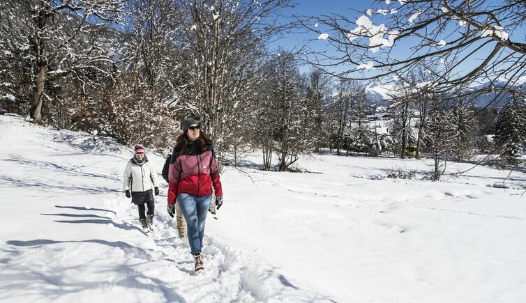 Winterwandern in der Region Hall Wattens