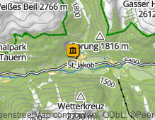 Map: Talschaftsmuseum Deferggen Tirol