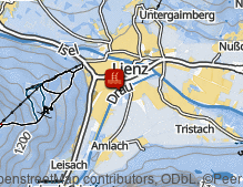 Map: Dolomitenbad Lienz Tirol