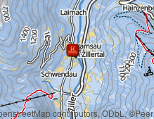 Map: Sommerwelt Hippach