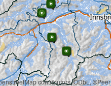 Map: Pitztal and Oetztal