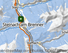 Map: Steinach am Brenner