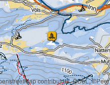 Map: Natterer See / Lago Natters