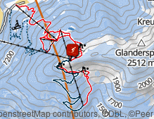 Map: Skigebiet Venet - TirolWest / Area sciistica Venet - TirolWest