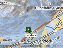 Map: Stanz bei Landeck
