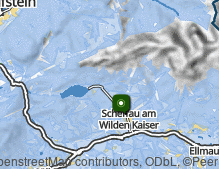Map: Scheffau am Wilden Kaiser