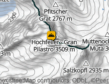 Map: Hochfeiler / Gran Pilastro 