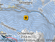 Map: Naturpark Kaunergrat / Parco Naturale Kaunergrat