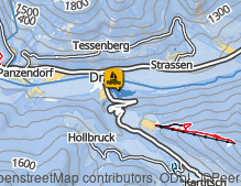 Map: Stausee Tassenbach / Lago Tassenbach
