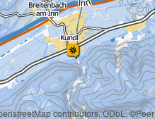 Map: Kundler Klamm / Kundl gorge
