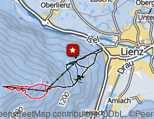 Map: Ganzjahres-Rodelbahn Osttirodler