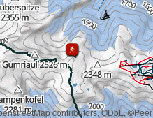 Map: Thurntaler Rundwanderung