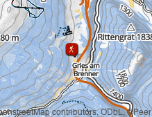 Map: Wanderung über die Sattelbergalm