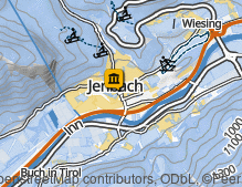 Map: Jenbacher Museum / Museo di Jenbach