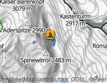 Map: Dorfer See / Lago Dorfer