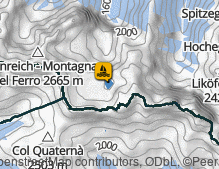 Map: Obstanser See / Lago di Obstans