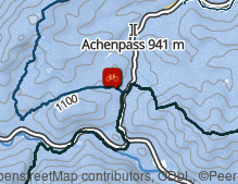 Map: Achensee Radweg