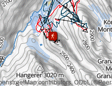 Map: Wanderung zum Rotmoosferner