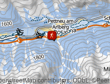 Map: Wanderung zur Edmund-Graf-Hütte
