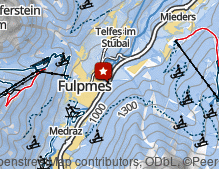 Map: Stubaier Waldhochseilpark