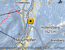 Map: Erlebnissennerei Zillertal