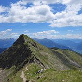 goiselemandl und blick richtung drautal