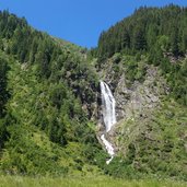 wasserfall bei trenkwald pitztal