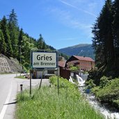 obernberger seebach fliesst in sill bei gries am brenner