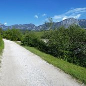 fahrradroute woergl an der brixentaler ache