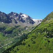 aussicht richtung stubaier gletscher fernautal und egesengrat und mutterbergtal fr