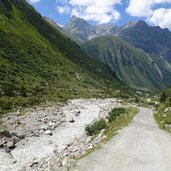 pitze im gries tal hinteres pitztal bei gletscherstube