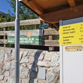 kohlstatt grinzens wegweiser weg zur kemater alm