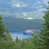 eibseeblick blick auf den eibsee