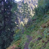 wandersteig zur proxenalm larcheggsteig