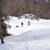 winter wanderweg rundweg waldraster joechl bei gleinser maehder