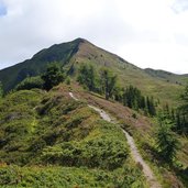 wanderweg r auf das wiedersberger horn