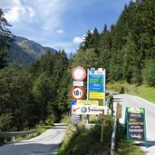 zillertaler hoehenstrasse bei moesl abzweigung horbergweg