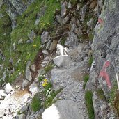 abstieg e von braunschweiger huette ins pitztal seilsicherung