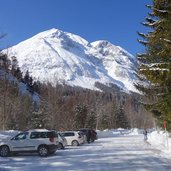 leutasch gaistal parkplatz stupfer winter