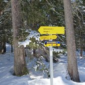 weg zur wettersteinhuette winter