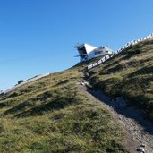 weg rosshuette zum seefelder joch und panorama fr