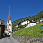 trins beginn weg im dorf