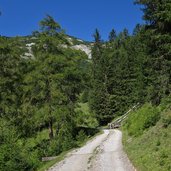 mtb route zum padasterjochhaus