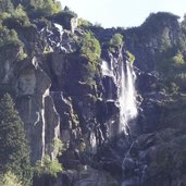 wasserfall bei gruene wand huette