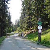 wiesenweg mtb route oberhalb gerlos forststrasse