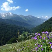 inneres navistal von peeralm aus gesehen