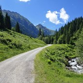 mtb route oberer grund wiesen unter rettensteinalm