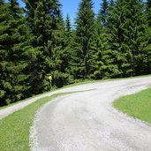 wegkreuzung bei hieslegg talstation usterkar